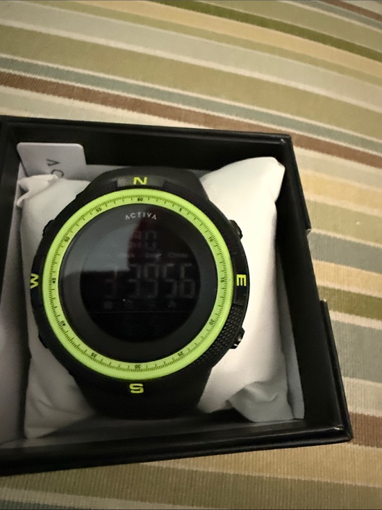 Activa Other - Activa Digital Sport Watch - Neon Yellow/Black